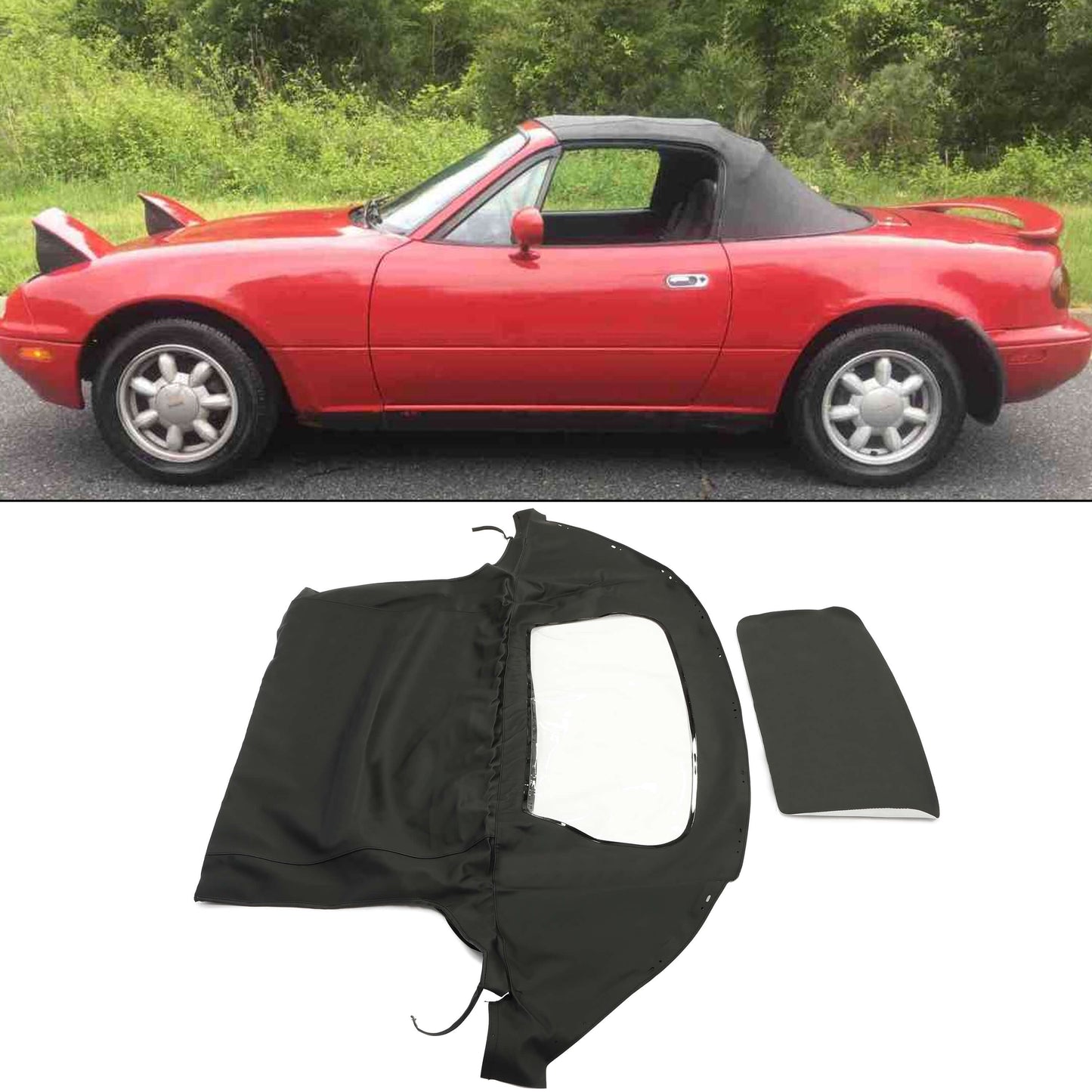 Soft Top Window Cabrio Fits Mazda Miata M Edition STO Convertible 1.8L 1990-2005