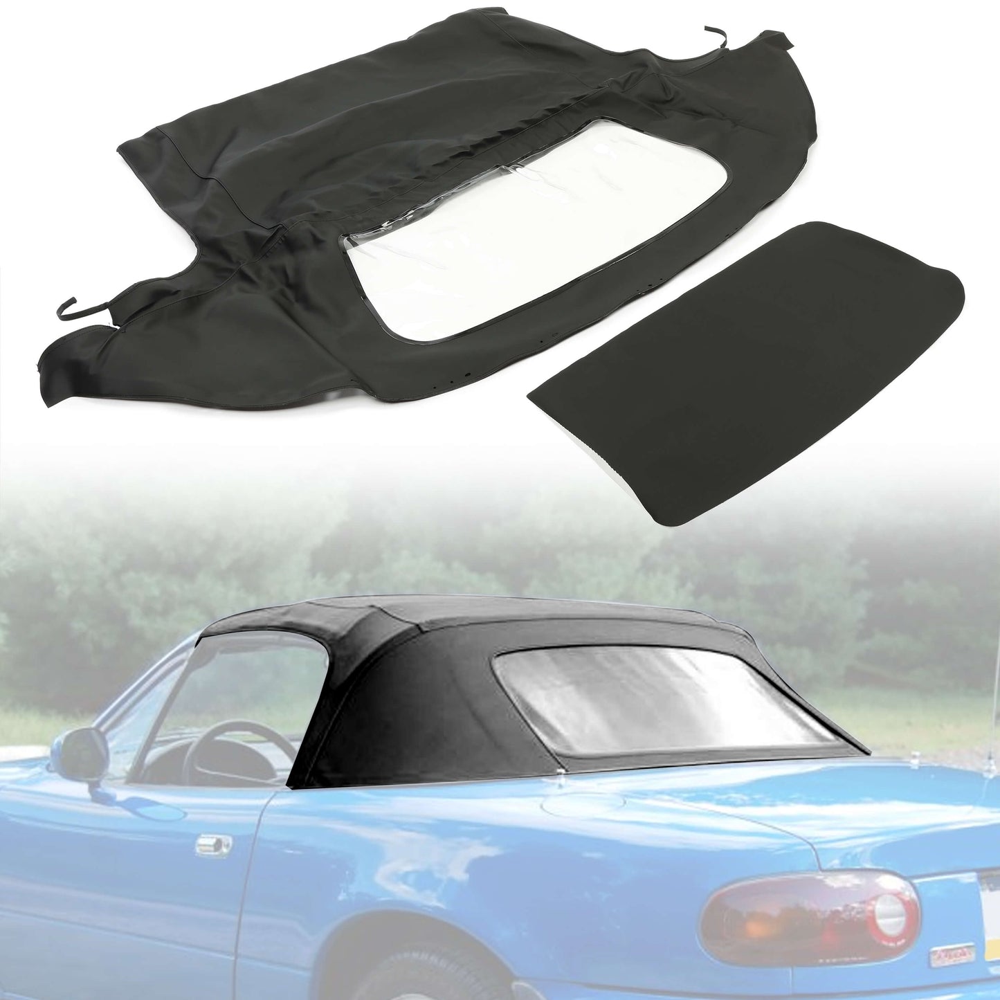 Soft Top Window Cabrio Fits Mazda Miata M Edition STO Convertible 1.8L 1990-2005