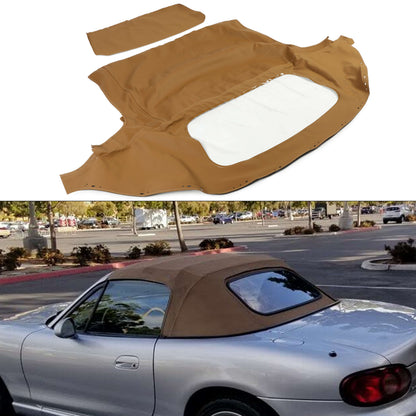 Convertible Soft Top & Plastic Window Tan Cabrio For 1990-03 04 2005 Mazda Miata