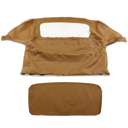Convertible Soft Top & Plastic Window Tan Cabrio For 1990-03 04 2005 Mazda Miata
