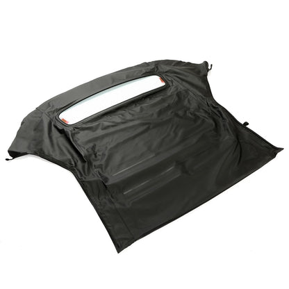 Black Canvas Soft Top w/ Heated Glass Window For 2005-2014 Ford Mustang Convertible