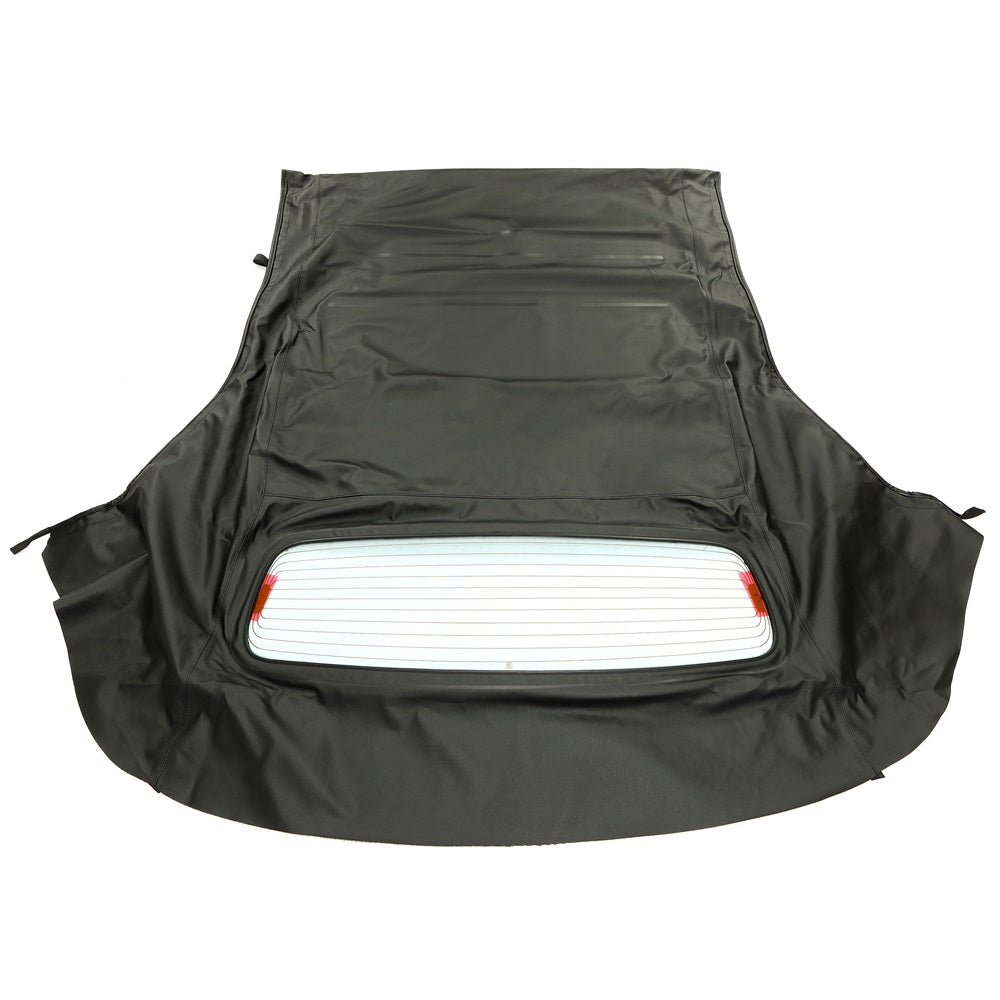 Black Canvas Soft Top w/ Heated Glass Window For 2005-2014 Ford Mustang Convertible
