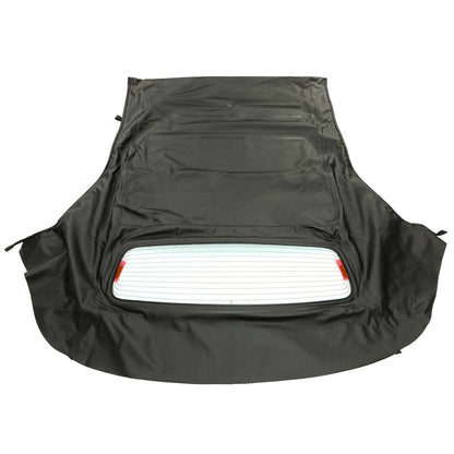 Black Canvas Soft Top w/ Heated Glass Window For 2005-2014 Ford Mustang Convertible