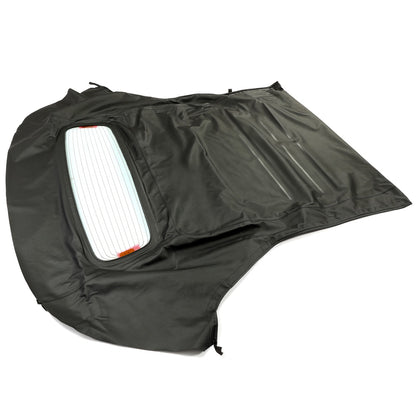 Black Canvas Soft Top w/ Heated Glass Window For 2005-2014 Ford Mustang Convertible