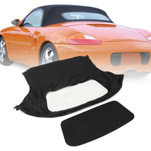 Soft Top Replacement & Plastic window Black&Clear For 1997-2002 Porsche Boxster S