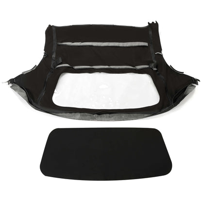 Soft Top Replacement & Plastic window Black&Clear For 1997-2002 Porsche Boxster S