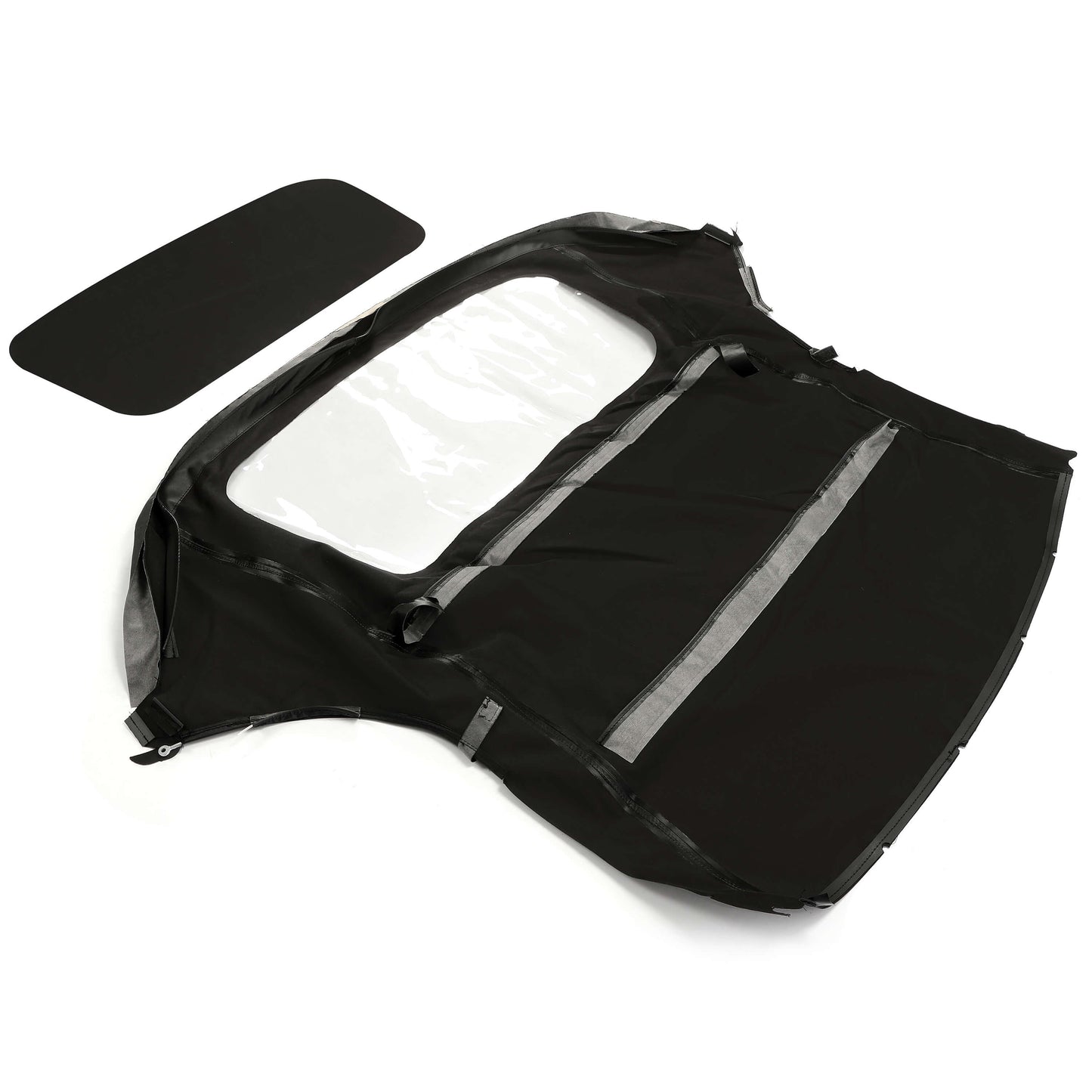 Soft Top Replacement & Plastic window Black&Clear For 1997-2002 Porsche Boxster S
