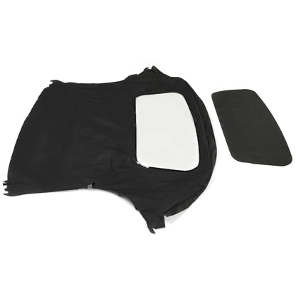 Soft Top Replacement & Plastic window Black&Clear For 1997-2002 Porsche Boxster S