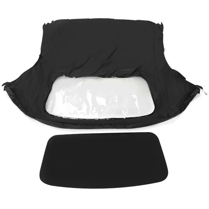 Soft Top Replacement & Plastic window Black&Clear For 1997-2002 Porsche Boxster S