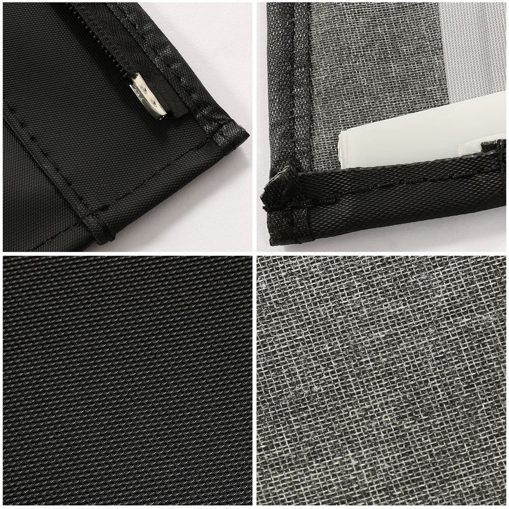 Convertible Soft Top Roof Compatible with 1988-1995 Jeep Wrangler YJ with Factory Squared Style Upper Doors ONLY