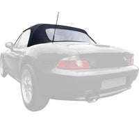 Load image into Gallery viewer, YIKATOO® Convertible Soft Top Roof with Plastic Window Compatible with 1996-2002 BMW Z3 &amp; M Roadster Convertibles（Black）
