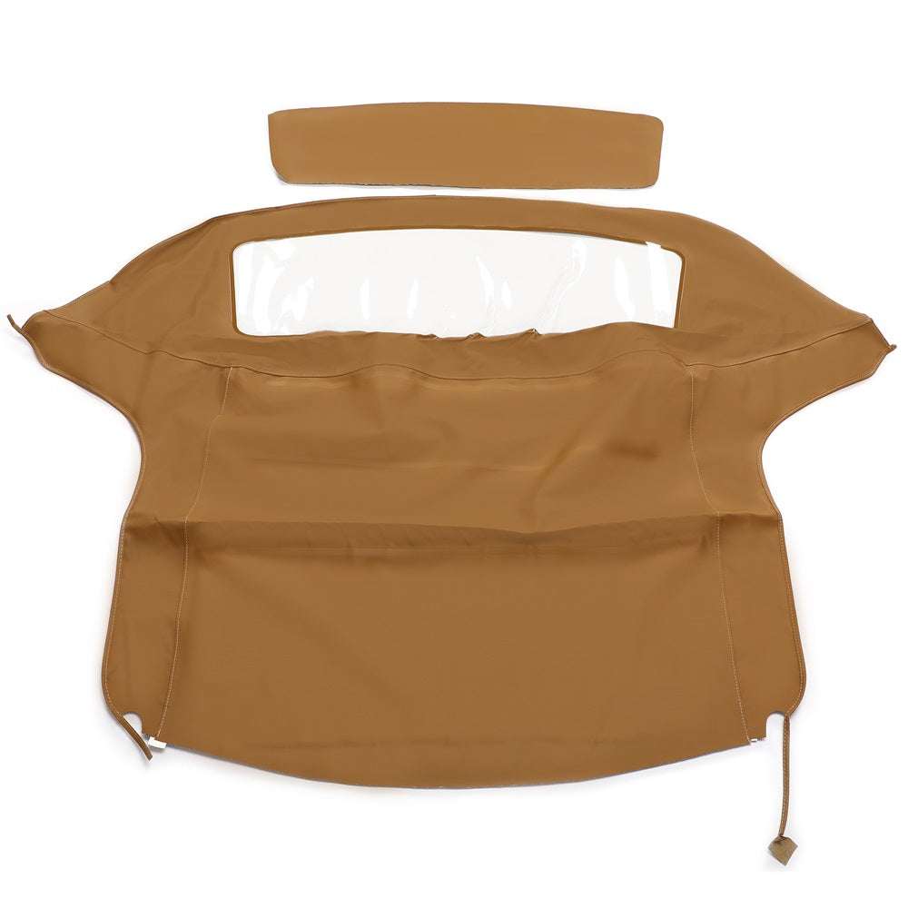 Convertible Soft Top Compatible with 1996-2002 BMW Z3 & M Roadster Convertibles w/Plastic Window Tan Cabrio