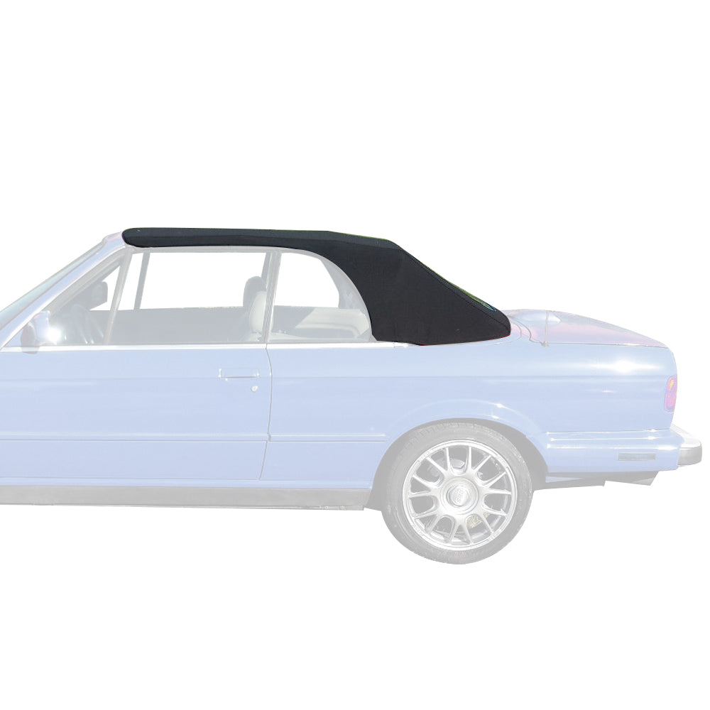 Convertible Soft Top With Plastic Window Canvas Replacement Compatible with BMW 1986-1993 3-Series E30 318i 325i M3