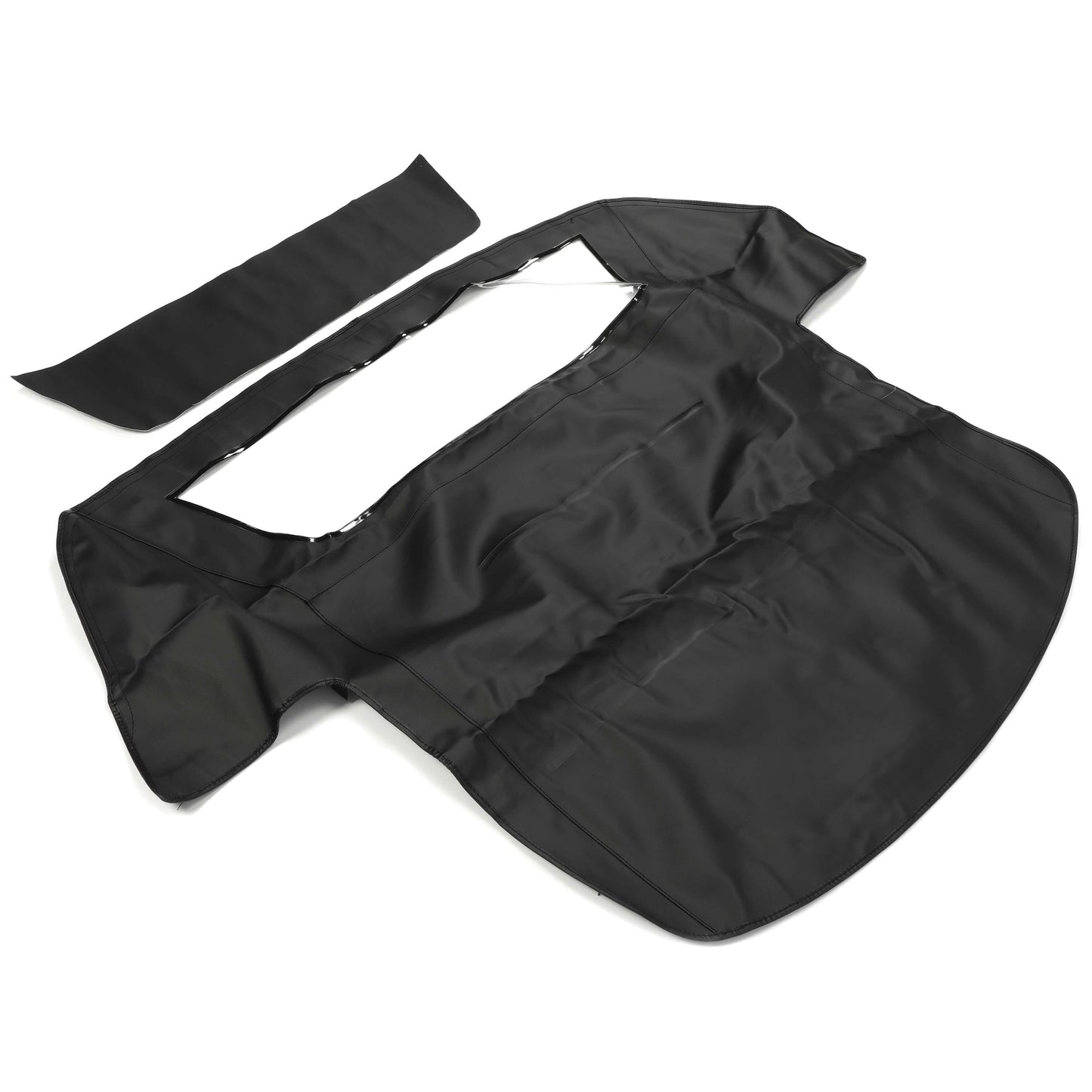 Black Soft Top With Plastic Window For 1986-1993 Chevrolet Corvette Convertible