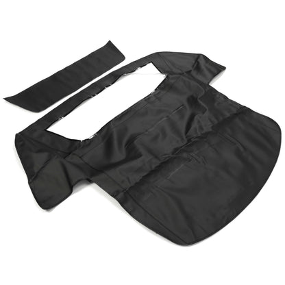 Black Soft Top With Plastic Window For 1986-1993 Chevrolet Corvette Convertible