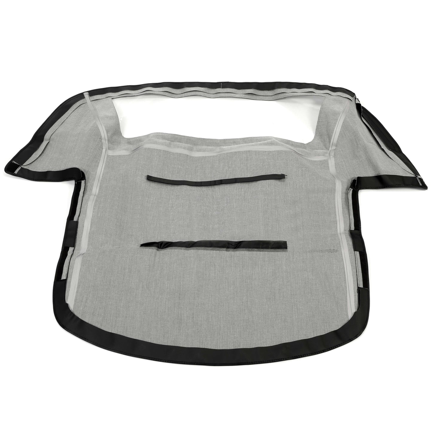 Black Soft Top With Plastic Window For 1986-1993 Chevrolet Corvette Convertible