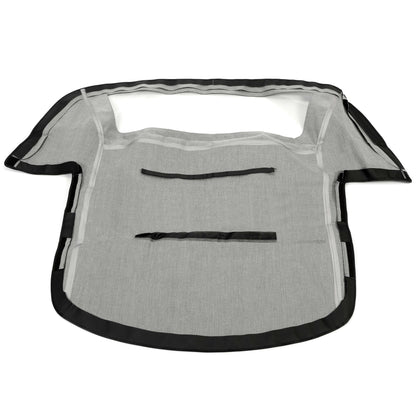 Black Soft Top With Plastic Window For 1986-1993 Chevrolet Corvette Convertible