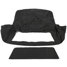 Black Soft Top With Plastic Window For 1986-1993 Chevrolet Corvette Convertible
