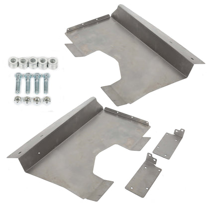 Base Mustang 2 Inner Fender Panels Liner W/ Front Clip
