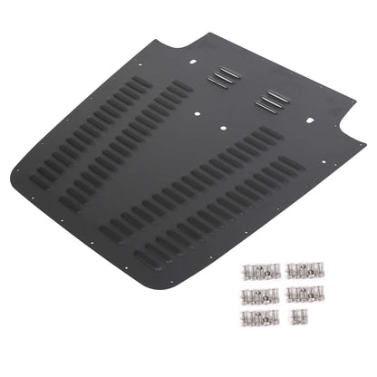 Aluminum Vented Hood Louver Black Powder coated For 1997-2002 Jeep Wrangler TJ