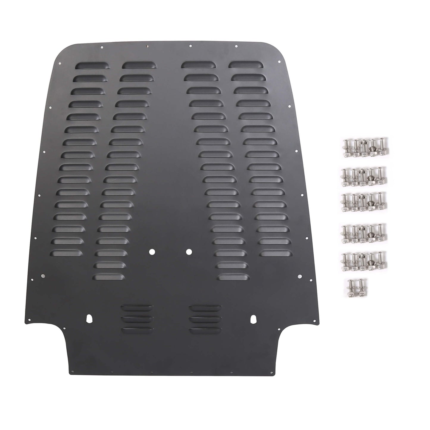 Aluminum Vented Hood Louver Black Powder coated For 1997-2002 Jeep Wrangler TJ