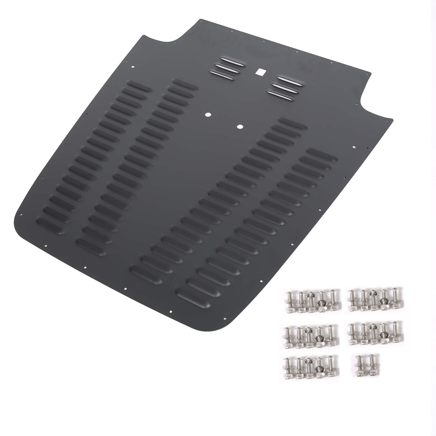 Aluminum Vented Hood Louver For Jeep Wrangler TJ/LJ 2003-2006 Powder Coated