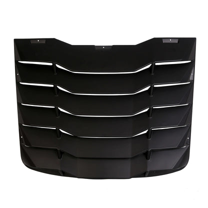 Matte Black Rear Windshield Louvers Cover ABS For 03-08 04 05 06 07 Nissan 350Z