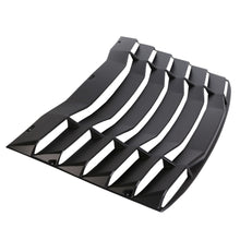 Rear Window Windshield Louvers Cover Sun Shade ABS For 2016-2020 Chevy Camaro