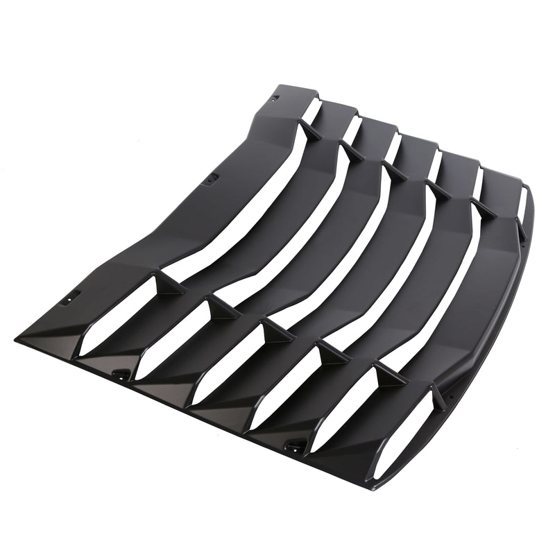 YIKATOO® Rear Window Windshield Louvers Cover Sun Shade ABS For 2016-2020 Chevy Camaro -junior