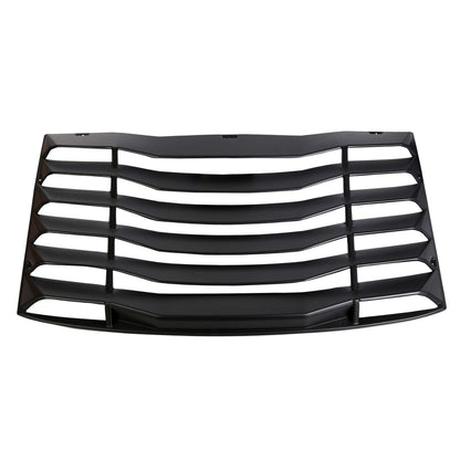 Rear Window Windshield Louvers Cover Sun Shade ABS For 2016-2020 Chevy Camaro