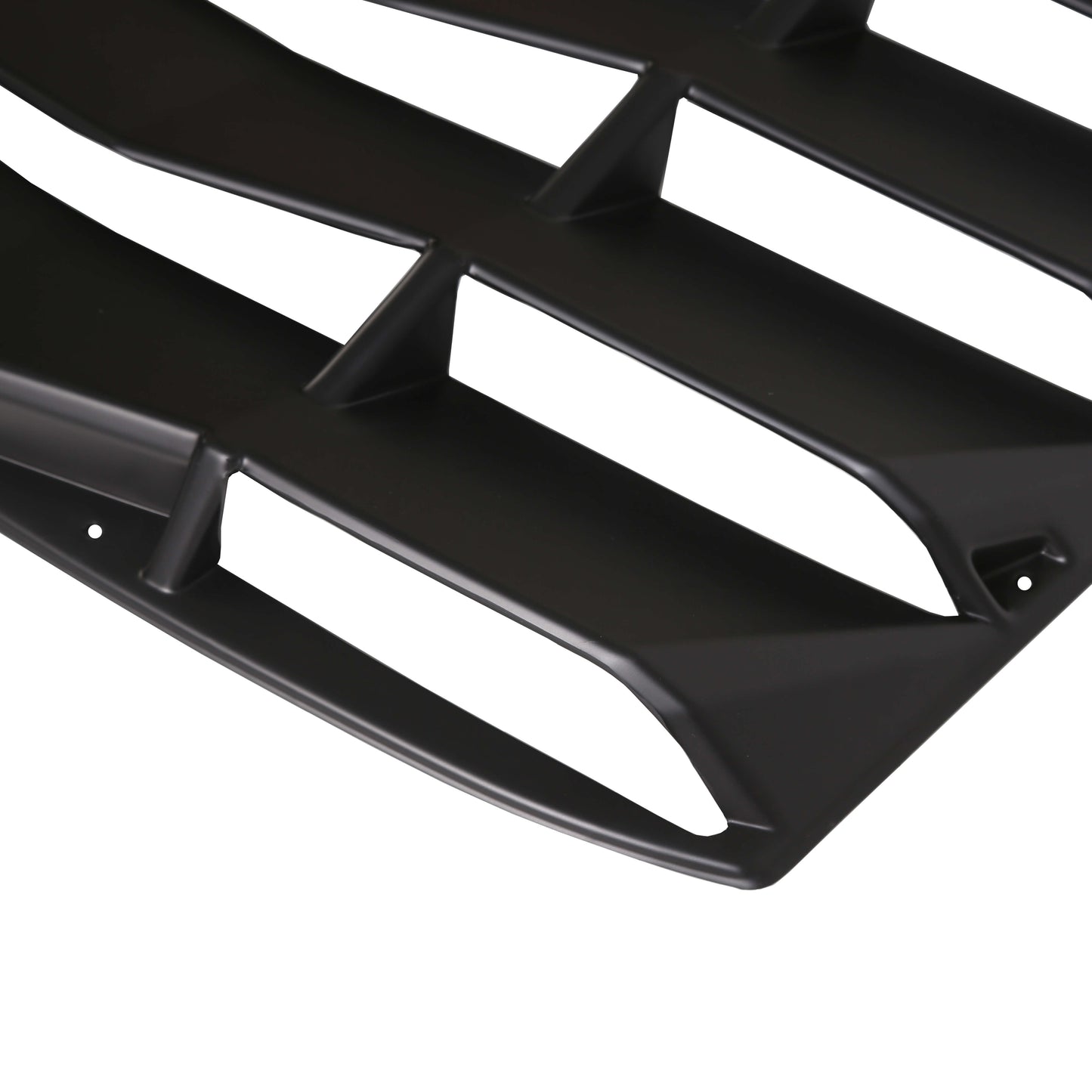 Rear Window Windshield Louvers Cover Sun Shade ABS For 2016-2020 Chevy Camaro