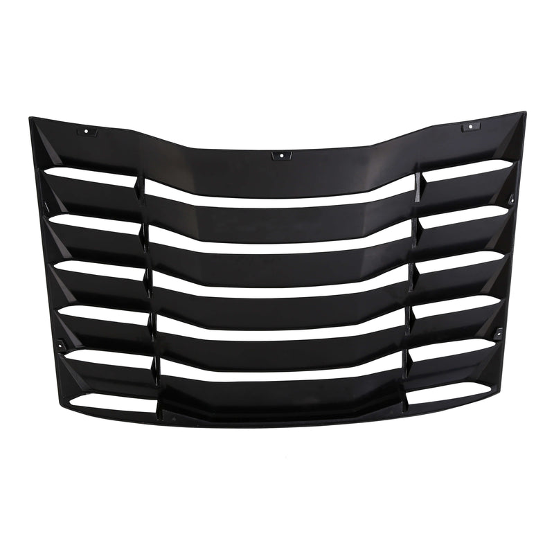 YIKATOO® Rear Window Windshield Louvers Cover Sun Shade ABS For 2016-2020 Chevy Camaro -junior
