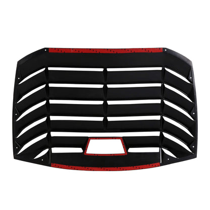 Rear Window Shield Louver 2-Door 2DR For 2013-2020 Subaru BRZ Toyota 86 Scion FR-S