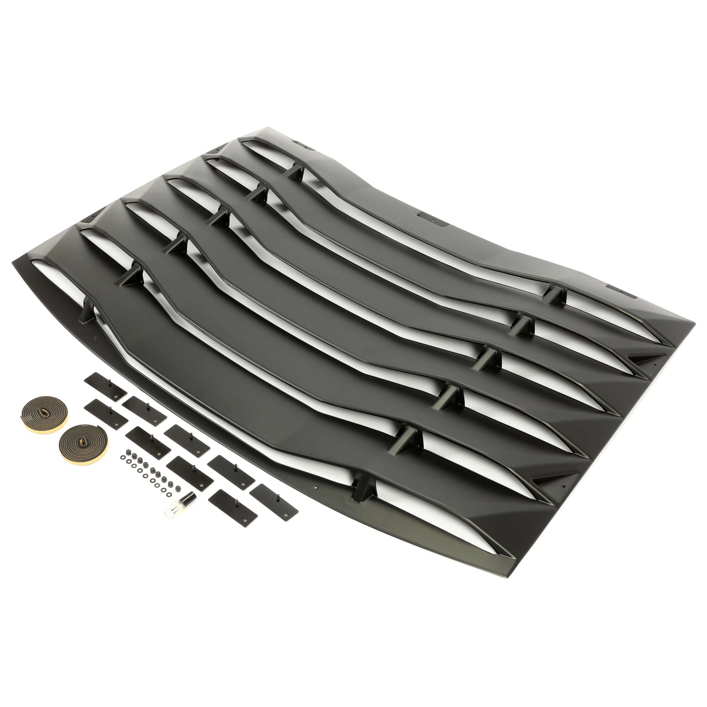 Rear Window Louver Cover Sun Shade Vent For 2011-2021 Dodge Charger