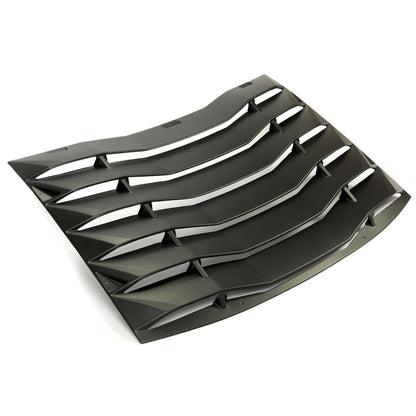 Rear Window Louver Cover Sun Shade Vent For 2011-2021 Dodge Charger