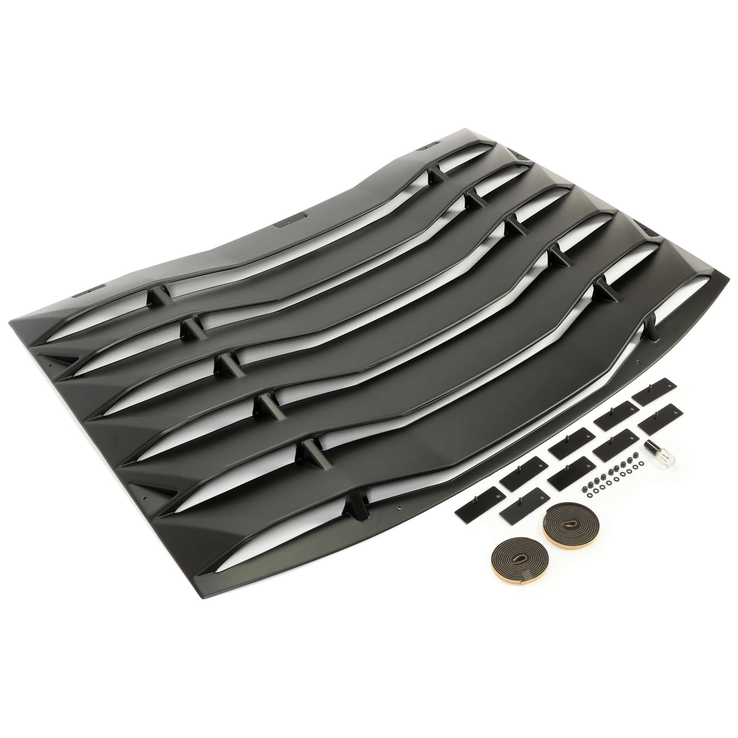 Rear Window Louver Cover Sun Shade Vent For 2011-2021 Dodge Charger