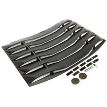 Rear Window Louver Cover Sun Shade Vent For 2011-2021 Dodge Charger