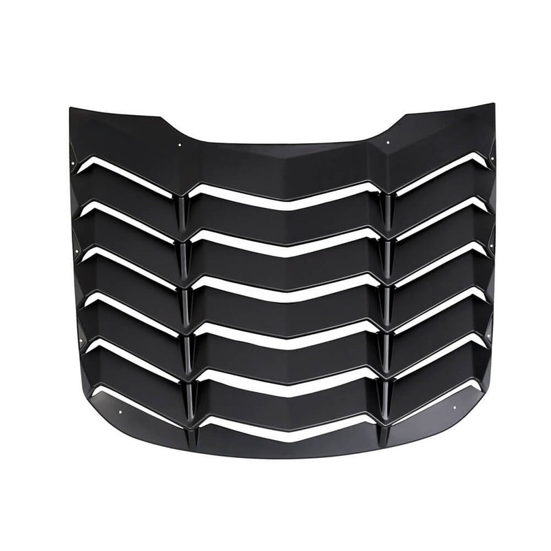 Advancetuning Rear Window Louver For Scion TC 2011-2016 - Unpainted Matte Black ABS