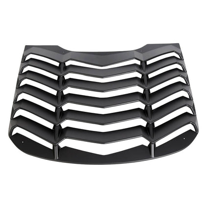 Rear Window Louver Cover Sun Shade - ABS Fits 2015-2021 2019 2018 Ford Mustang