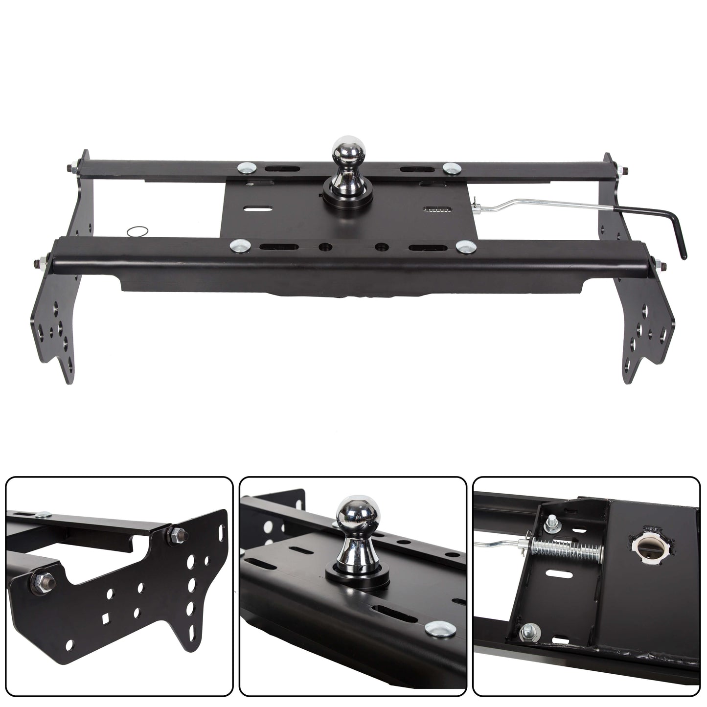 New Complete Underbed Gooseneck Trailer Hitch System For 1999-1916 Ford F250 F350