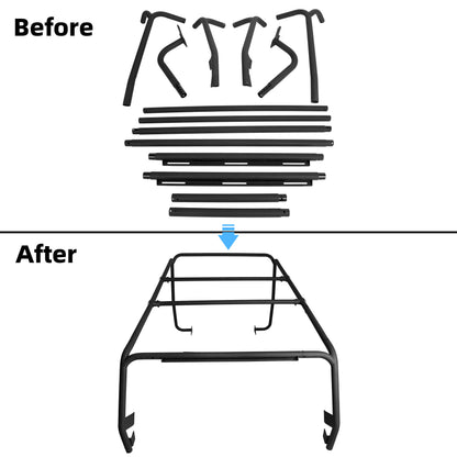 Cargo Roof Rack for 2007-2018 Jeep Wrangler JK 4 Door