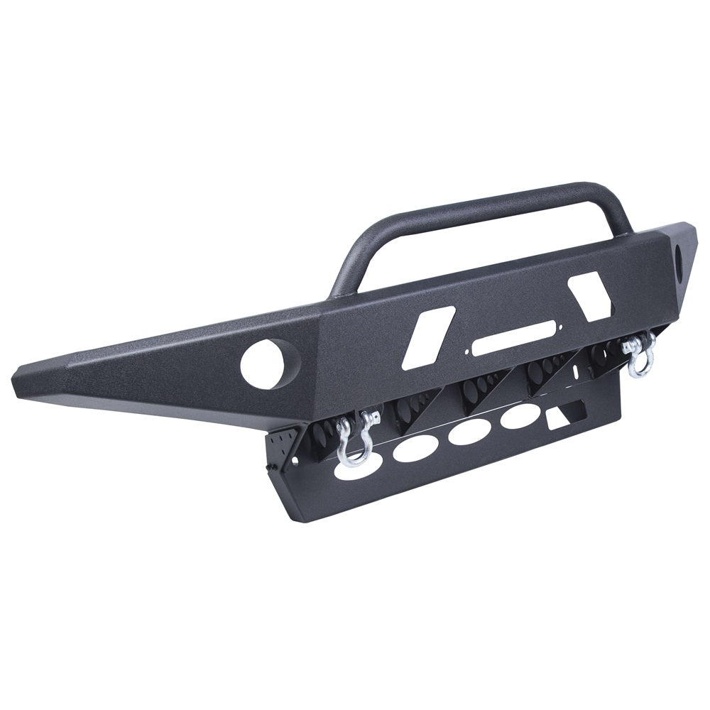 New Front Bumper Guard W/ Winch Ready LED Hole D-Rings Offroad Steel for 2005-2015 Toyota Tacoma pick up only