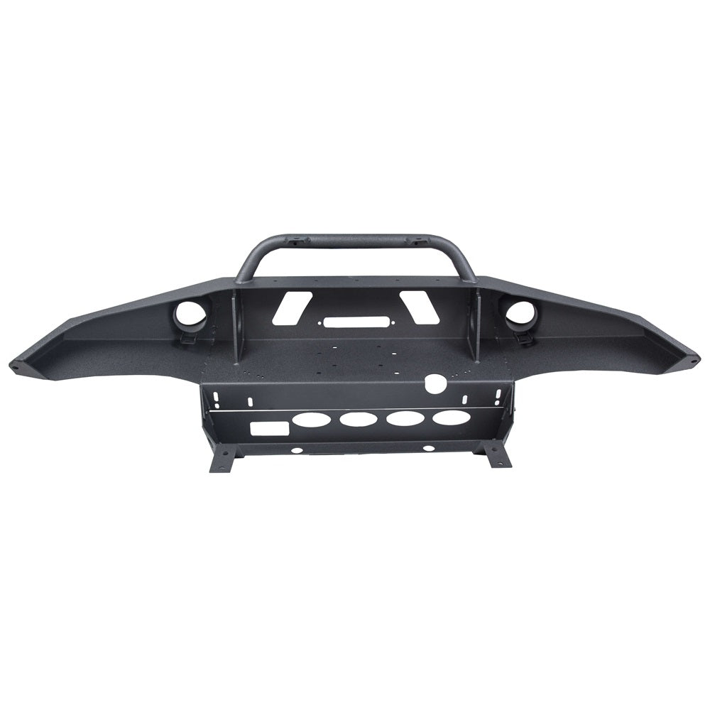 New Front Bumper Guard W/ Winch Ready LED Hole D-Rings Offroad Steel for 2005-2015 Toyota Tacoma pick up only