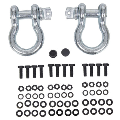New Front Bumper Guard W/ Winch Ready LED Hole D-Rings Offroad Steel for 2005-2015 Toyota Tacoma pick up only