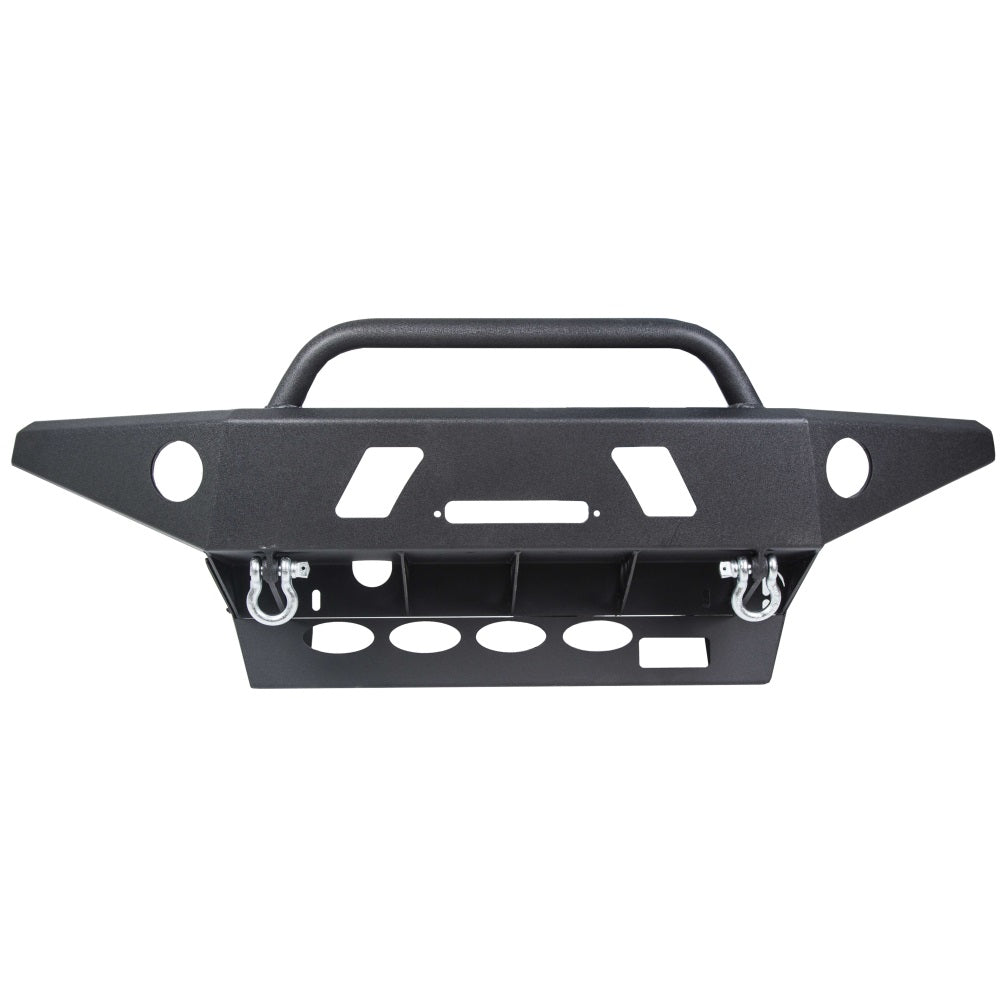 New Front Bumper Guard W/ Winch Ready LED Hole D-Rings Offroad Steel for 2005-2015 Toyota Tacoma pick up only