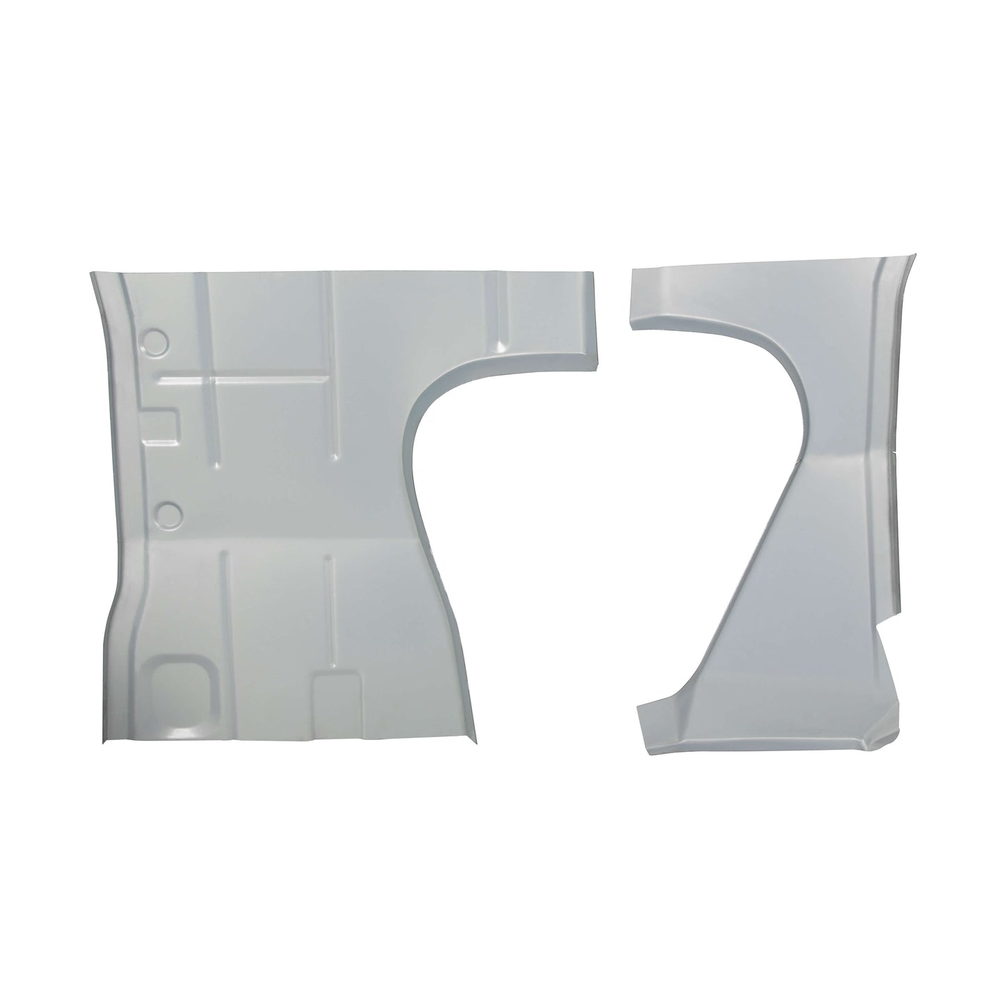 Floor Pan Front Sections, Cab Floor Repair Panels, L&R Side For 1971-1996 Chevy Van