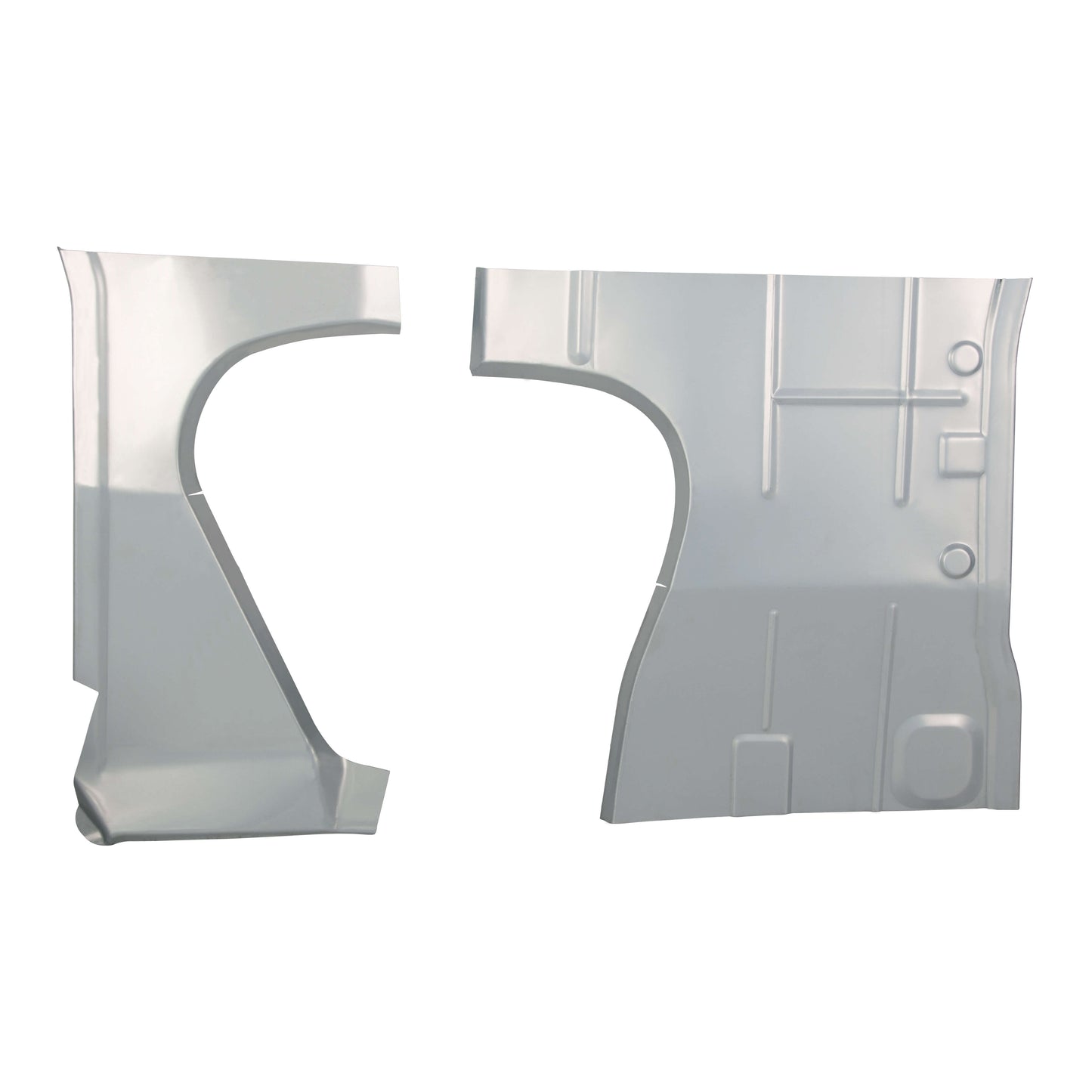 Floor Pan Front Sections, Cab Floor Repair Panels, L&R Side For 1971-1996 Chevy Van