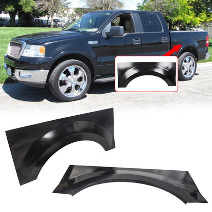 Upper Wheel Arch Repair Panels All Models Pair For 2004-2008 Ford F150