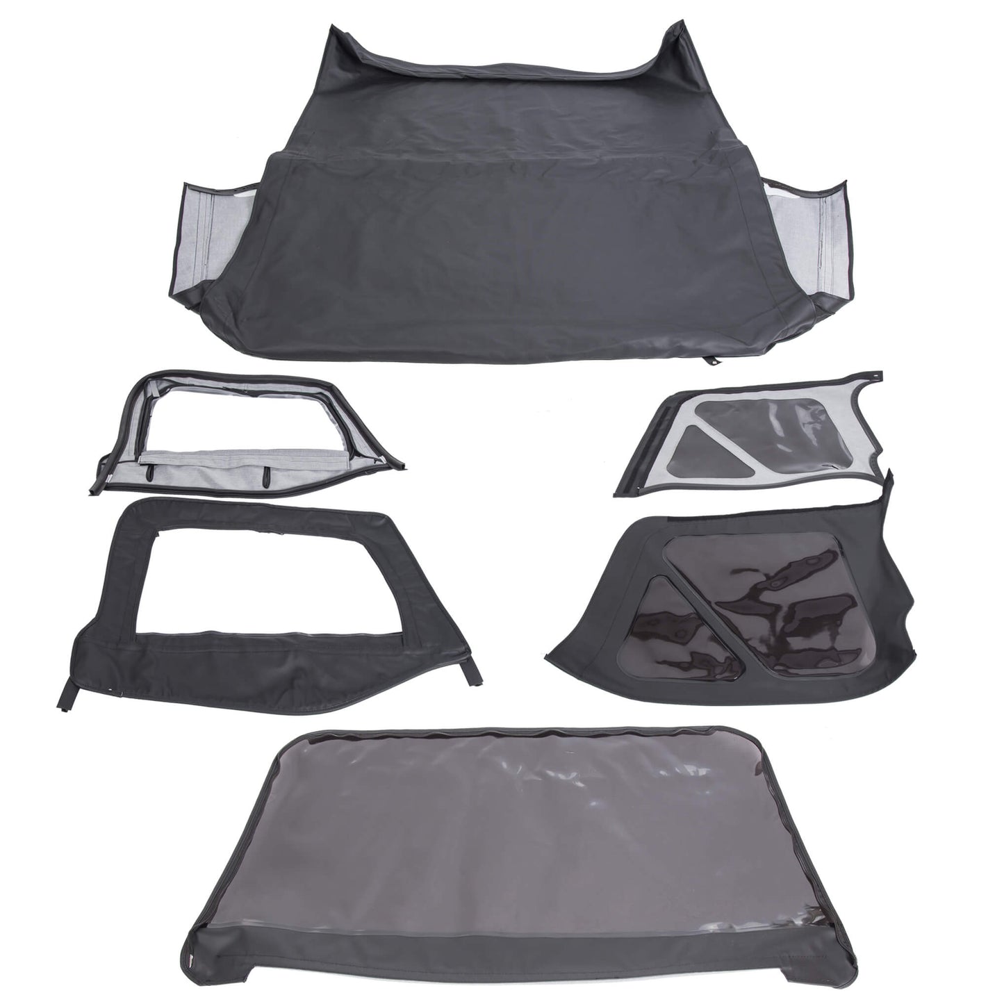 Replacement Soft Top for 1997-2006 Jeep Wrangler, Upper Skins