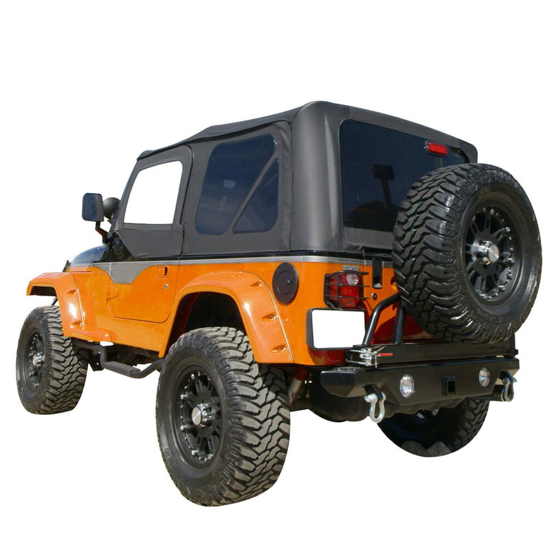 YIKATOO® Replacement Soft Top for 1997-2006 Jeep Wrangler, Upper Skins - junior